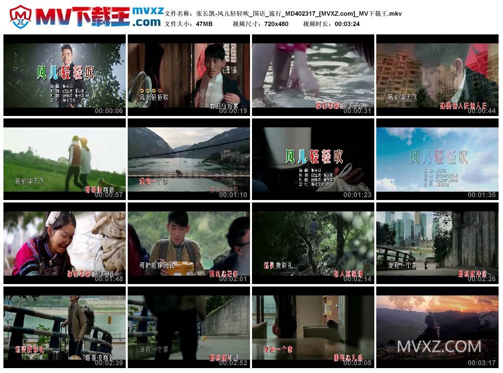 张长凯-风儿轻轻吹_国语_流行_MD402317